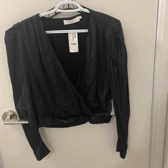 Black blouse from the latest scoop - Picture 1 of 3